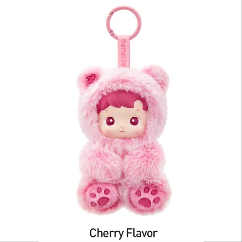 POPMART- Hacipupu Cherry Flavor Plush Keychain